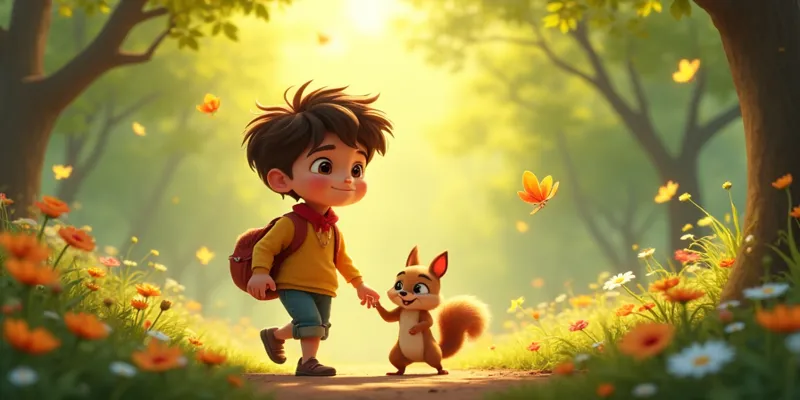 Güneş Prensi ve Ormanın Sırları   Çocuklar İçin Eğitici Masal - 3