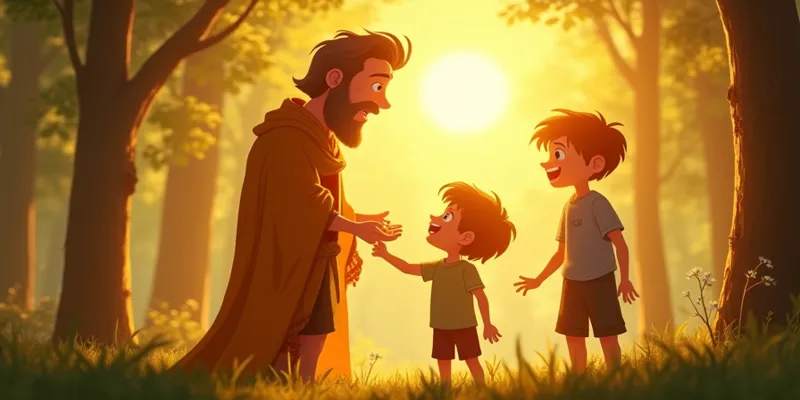 Güneş Prensi ve Ormanın Sırları   Çocuklar İçin Eğitici Masal - 9