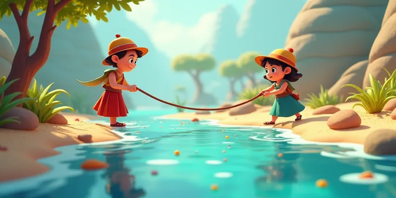 Prens Mavi ve Renk Irmağı Merak Cesaret ve Birlik Masalı - 8