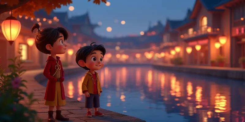 Prens Mavi ve Renk Irmağı Merak Cesaret ve Birlik Masalı - 10