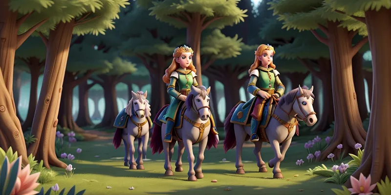 Prenses Elara, Büyük Ejderha ve Kristal Masalını Oku - 2