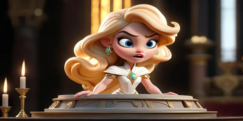 Prenses Elara’nın İyilik ve Cesaretle Kristal Krallığı’nı Kurtarması - 8