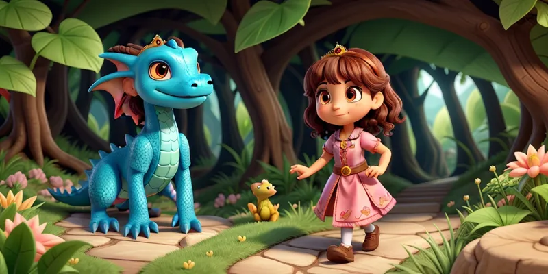 Prenses Leyla ve Uçan Ejderha Ateş'in Krallık Maceraları - 4