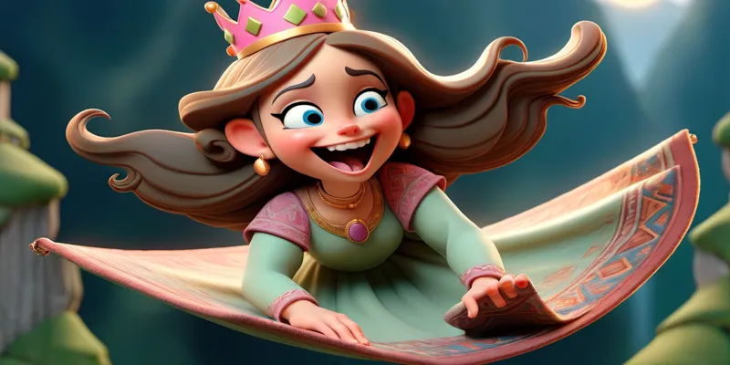 Prenses Leylanın Sihirli Halısı Masalı - Uzun Uyku Masalı