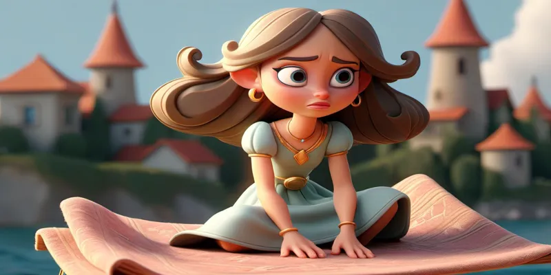 Prenses Leylanın Sihirli Halısı Masalı - Uzun Uyku Masalı - 5