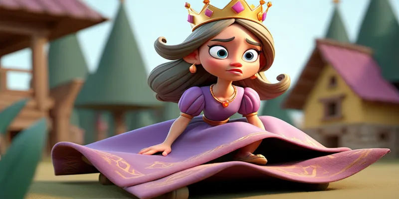 Prenses Leylanın Sihirli Halısı Masalı - Uzun Uyku Masalı - 2