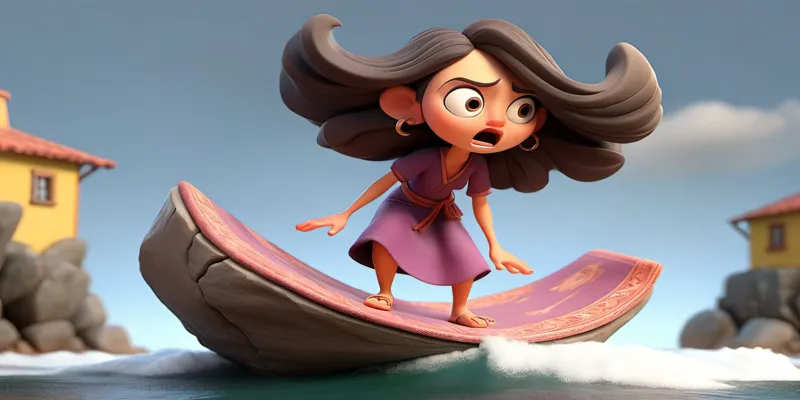 Prenses Leylanın Sihirli Halısı Masalı - Uzun Uyku Masalı - 6