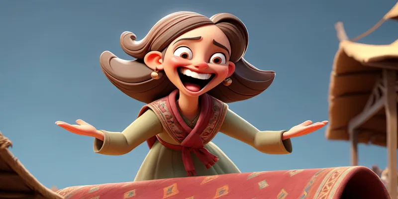 Prenses Leylanın Sihirli Halısı Masalı - Uzun Uyku Masalı - 7