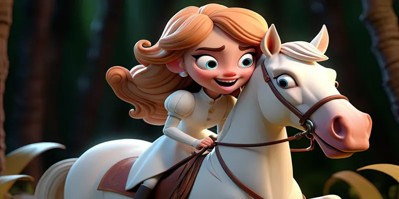 Prenses Lila'nın Krallığı Kurtaran Cesur Yolculuğu - Masal