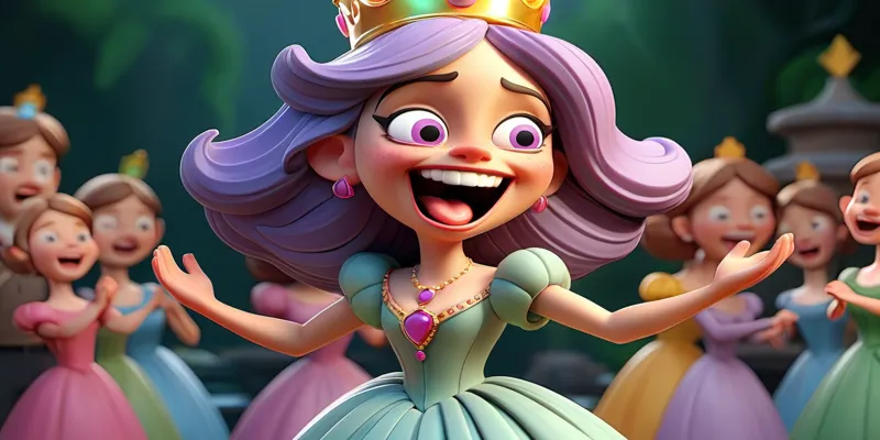 Prenses Lila'nın Krallığı Kurtaran Cesur Yolculuğu - Masal - 7