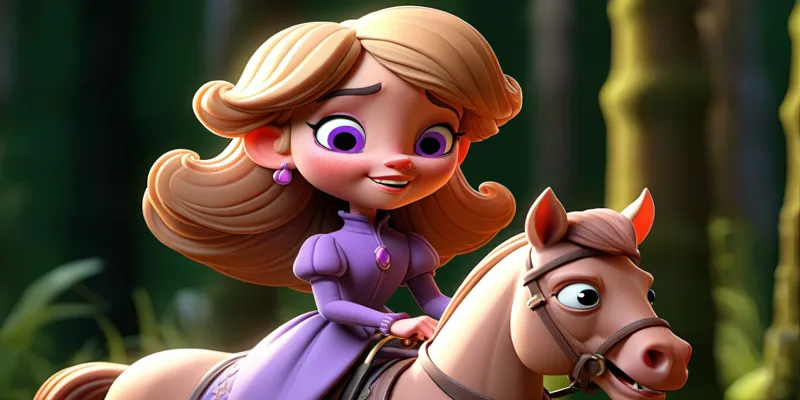 Prenses Lila'nın Krallığı Kurtaran Cesur Yolculuğu - Masal - 5