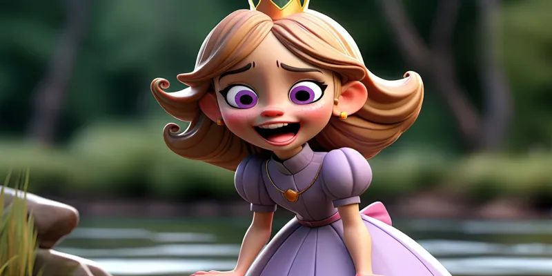 Prenses Lila'nın Krallığı Kurtaran Cesur Yolculuğu - Masal - 8