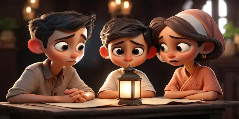 Ramazan Ayı Çocuk Masalı Ahmet ve Mahalledeki İyilik Hikayesi - 9