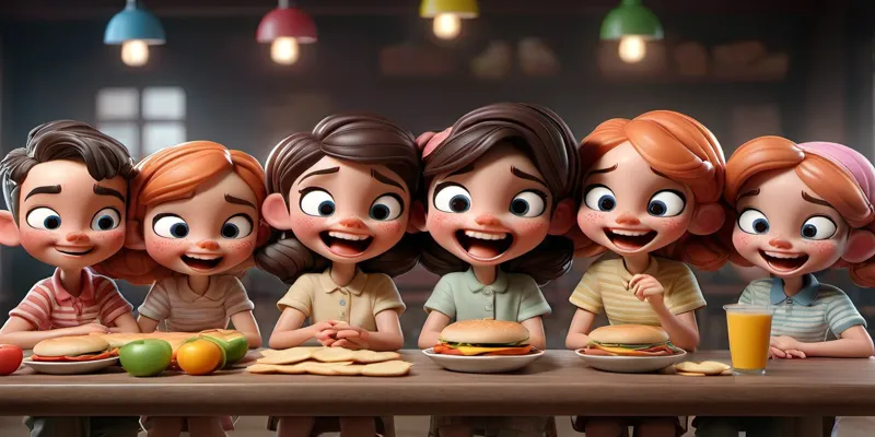 Ramazan Ayı Çocuk Masalı Ahmet ve Mahalledeki İyilik Hikayesi - 10