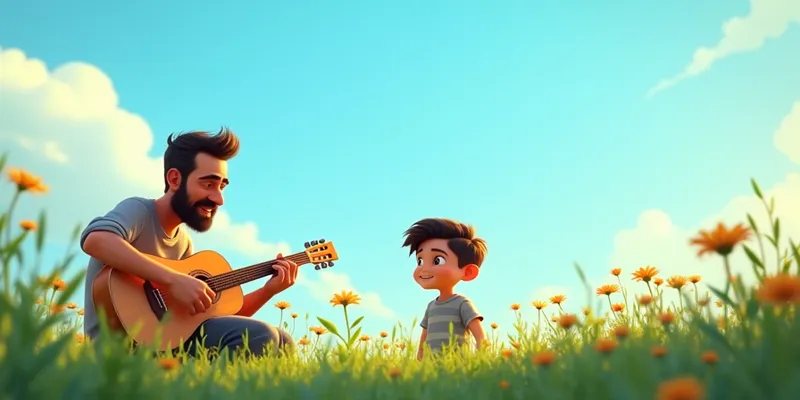 Renkli Bahar Köyü Masalı Aile Sevgi ve Doğanın Büyüsü - 3