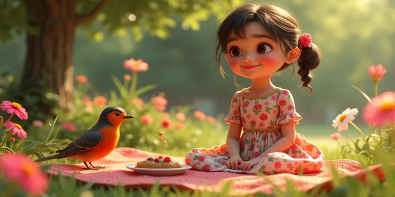 Renkli Bahar Köyü Masalı Aile Sevgi ve Doğanın Büyüsü - 2