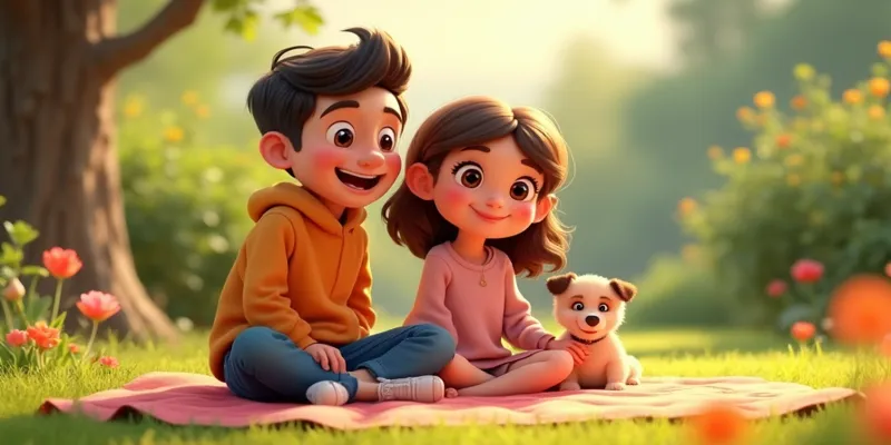 Renkli Bahar Köyü Masalı Aile Sevgi ve Doğanın Büyüsü - 6