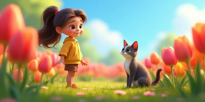 Renkli Bahar Köyü Masalı Aile Sevgi ve Doğanın Büyüsü - 10