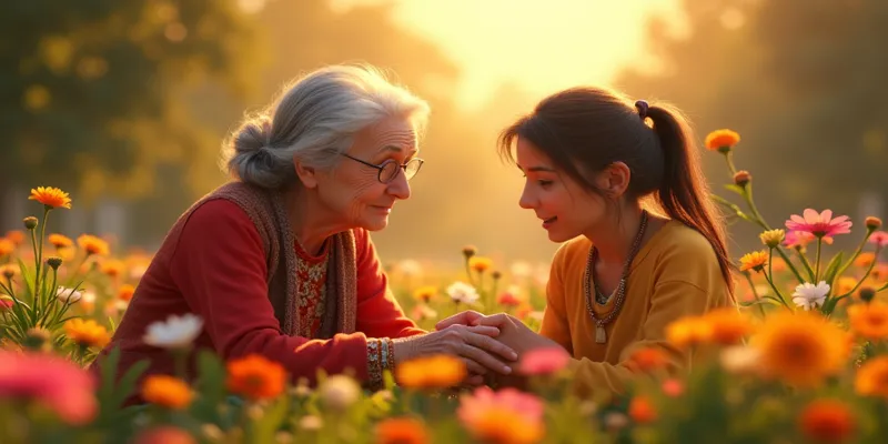 Renkli Bahar Köyü Masalı Aile Sevgi ve Doğanın Büyüsü - 9