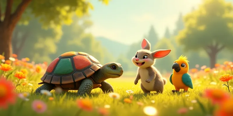 Renkli Dostluk ve Gizemli Harita - Şarkılar Ormanı Masalı - 8