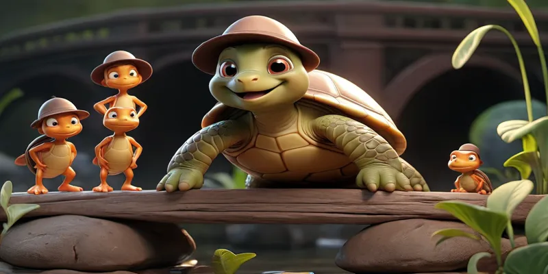 Renkli Orman'da Neşe Dolu Bir Yolculuk Minik Tavşan - Masal - 4