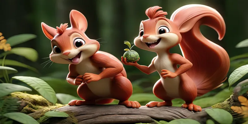 Renkli Orman'da Neşe Dolu Bir Yolculuk Minik Tavşan - Masal - 8