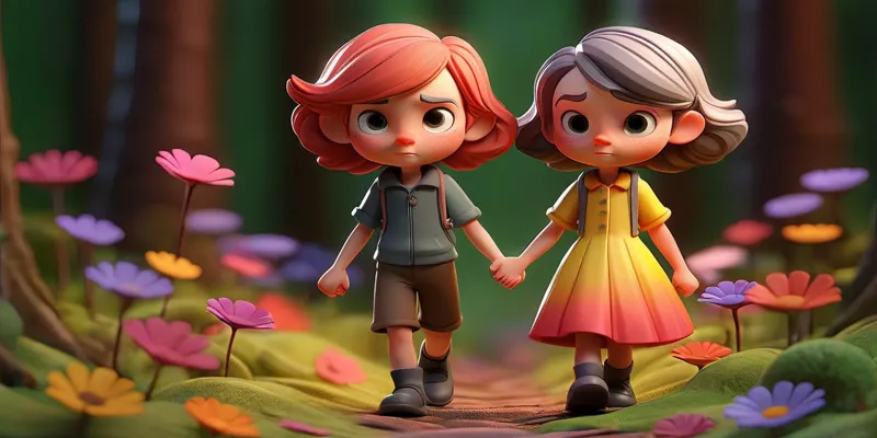 Sedef ile Efe'nin Arkadaşlık Masalı - Arkadaş Masalları