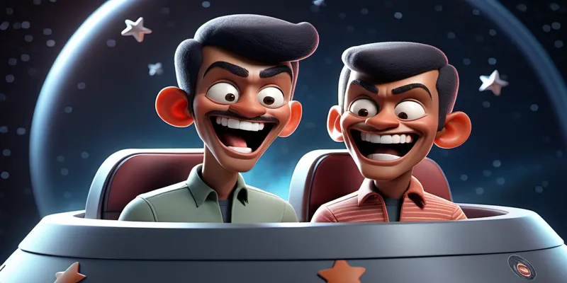 Uzayda Bir Keşif Ali ve Babasının Dolunay Yolculuğu - Hikaye - 2