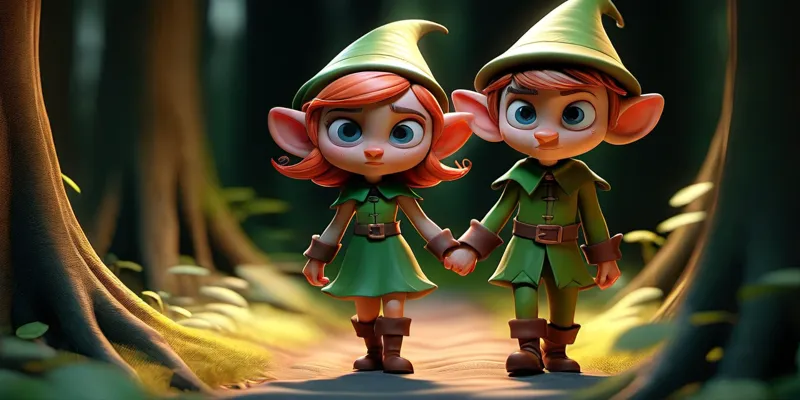 Sevgi Ormanında Elfler Cüceler Perilerin Dostluk Hikayesi - 3