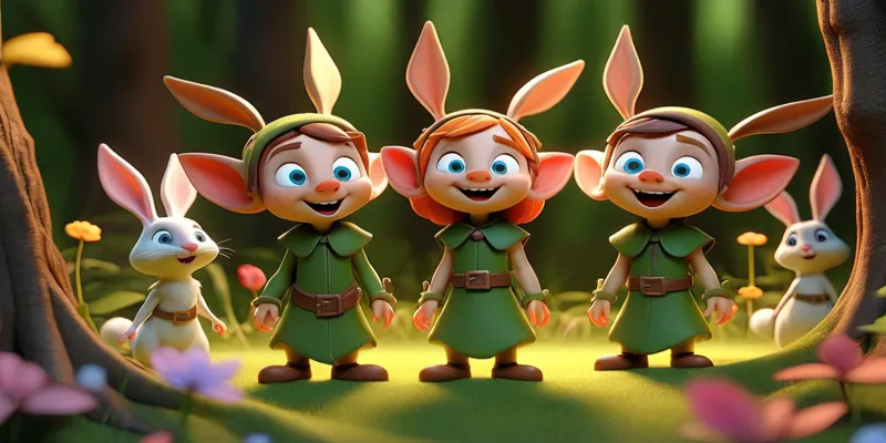 Sevgi Ormanında Elfler Cüceler Perilerin Dostluk Hikayesi - 9