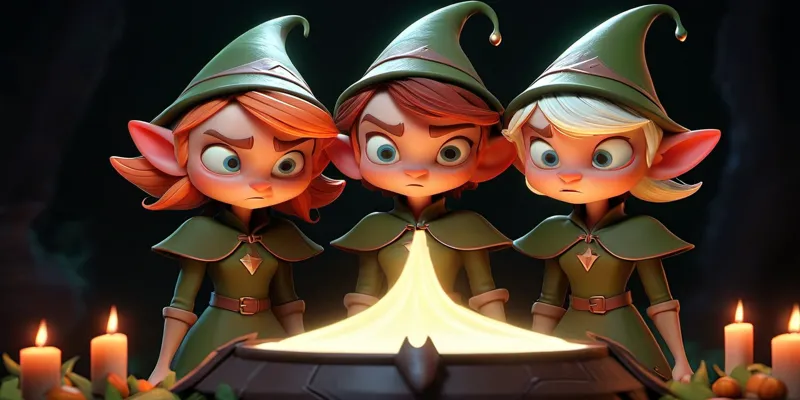 Sevgi Ormanında Elfler Cüceler Perilerin Dostluk Hikayesi - 7