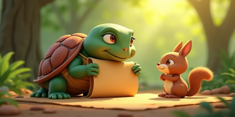 Sevgi Paylaşım ve Doğa Ormandaki Mutlu Hayvanlar Masalı - 3