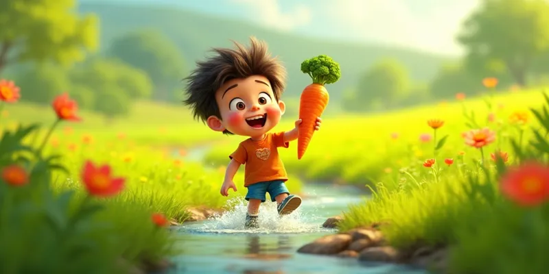 Sevgi Sağlık ve Neşeyle Dolu Sebze Bahçesi Hikayesi - 2