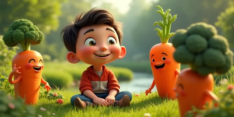 Sevgi Sağlık ve Neşeyle Dolu Sebze Bahçesi Hikayesi - 10