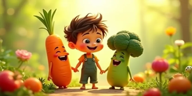 Sevgi Sağlık ve Neşeyle Dolu Sebze Bahçesi Hikayesi - 8