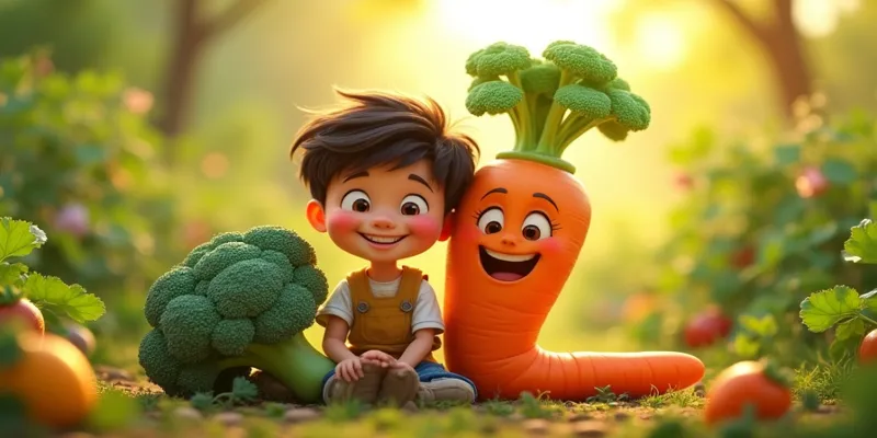 Sevgi Sağlık ve Neşeyle Dolu Sebze Bahçesi Hikayesi - 4