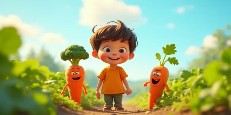 Sevgi Sağlık ve Neşeyle Dolu Sebze Bahçesi Hikayesi - 3