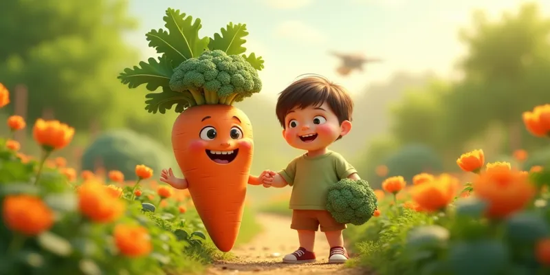 Sevgi Sağlık ve Neşeyle Dolu Sebze Bahçesi Hikayesi - 9