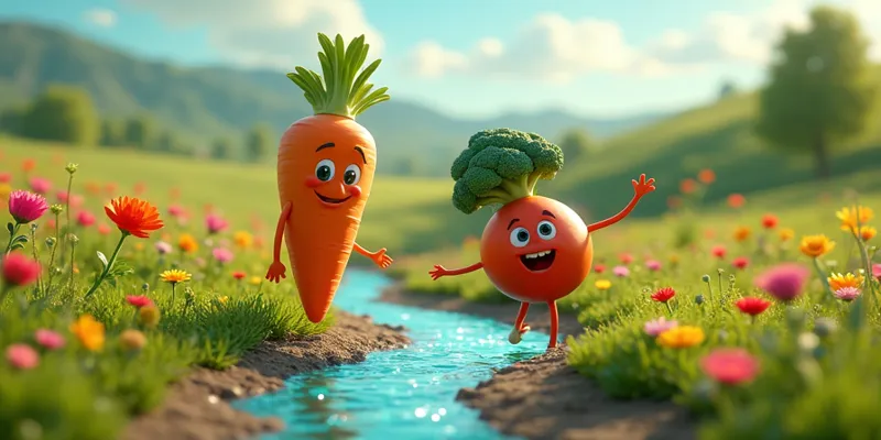 Sevgi Sağlık ve Neşeyle Dolu Sebze Bahçesi Hikayesi - 5