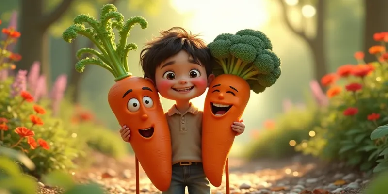 Sevgi Sağlık ve Neşeyle Dolu Sebze Bahçesi Hikayesi - 7