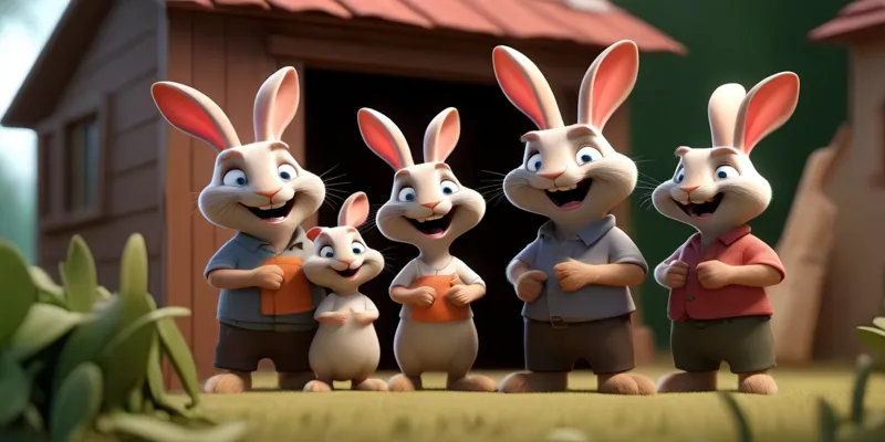 Tavşan Ailesinin Maceraları Aile Bağları Üzerine Bir Masal - 7