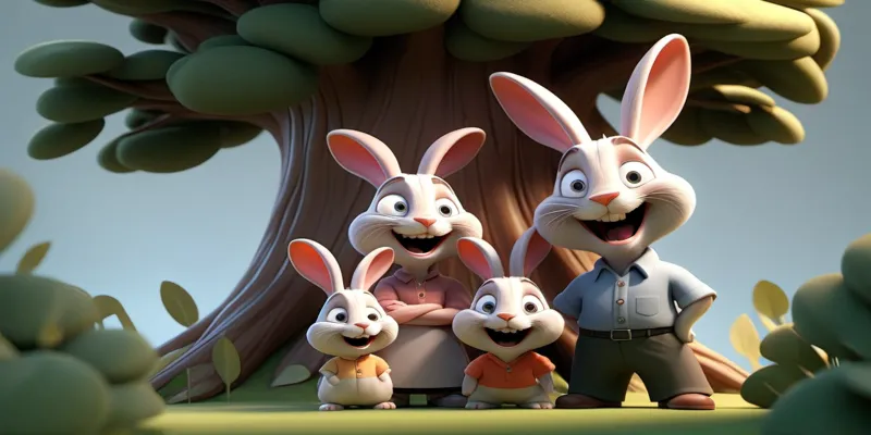 Tavşan Ailesinin Maceraları Aile Bağları Üzerine Bir Masal - 3