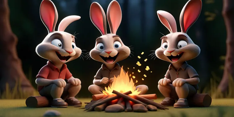 Tavşan Ailesinin Maceraları Aile Bağları Üzerine Bir Masal - 4