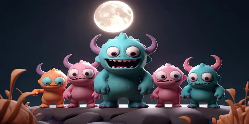 Sevimli Canavar ve Ayazın Macerası | Uyku Hikayeleri Oku - 4