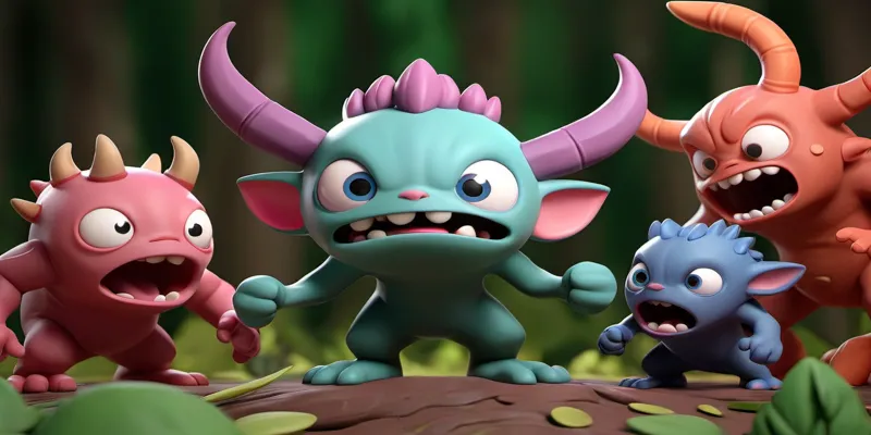 Sevimli Canavar ve Ayazın Macerası | Uyku Hikayeleri Oku - 8