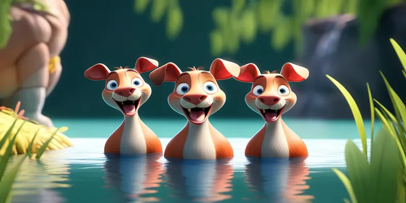 Sevimli Hayvanların Eğlenceli Orman Macerası - Çocuk Masalı - 2