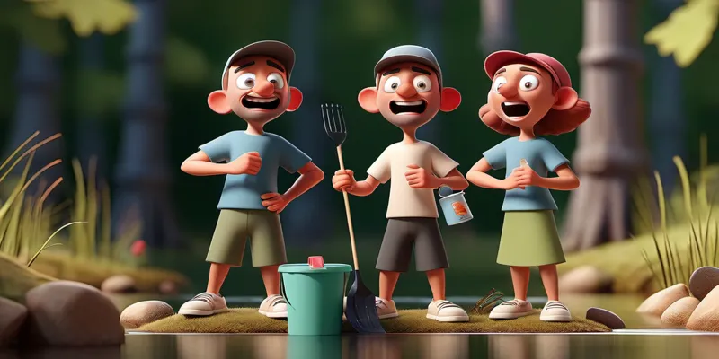 Sevimli Hayvanların Eğlenceli Orman Macerası - Çocuk Masalı - 3