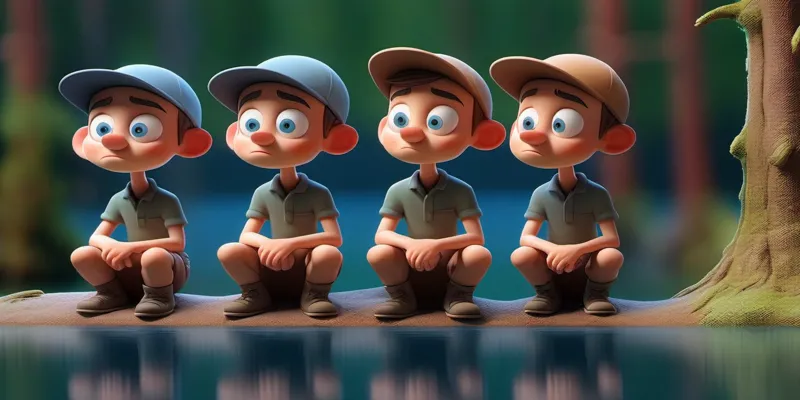 Sevimli Hayvanların Eğlenceli Orman Macerası - Çocuk Masalı - 8