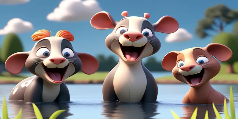 Sevimli Hayvanların Eğlenceli Orman Macerası - Çocuk Masalı - 9