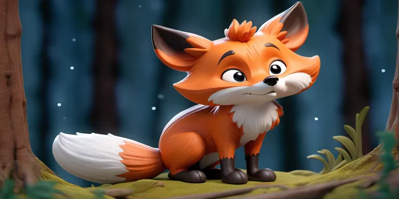 Sevimli Tüylü Tilki Masalını Oku -  Çocuk Uyku Masalı Dinle